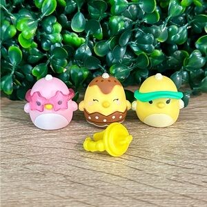 Squish-a-longs by Squishmallows Chick (Bird) Bundle